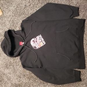 Vintage Burton Pullover Black Hoodie Men's Size Medium